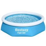 BESTWAY Bestway Piscine gonflable ronde 244x61 cm 57265