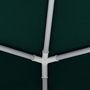 Voir la diapositive 5 : VIDAXL Tente de reception avec parois laterales 2,5x2,5 m Vert 90 g/m^2