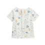 Voir la diapositive 4 : Petit Béguin Ensemble salopette bébé et t-shirt Hawaiki