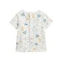 Voir la diapositive 4 : Petit Béguin Ensemble salopette bébé et t-shirt Hawaiki