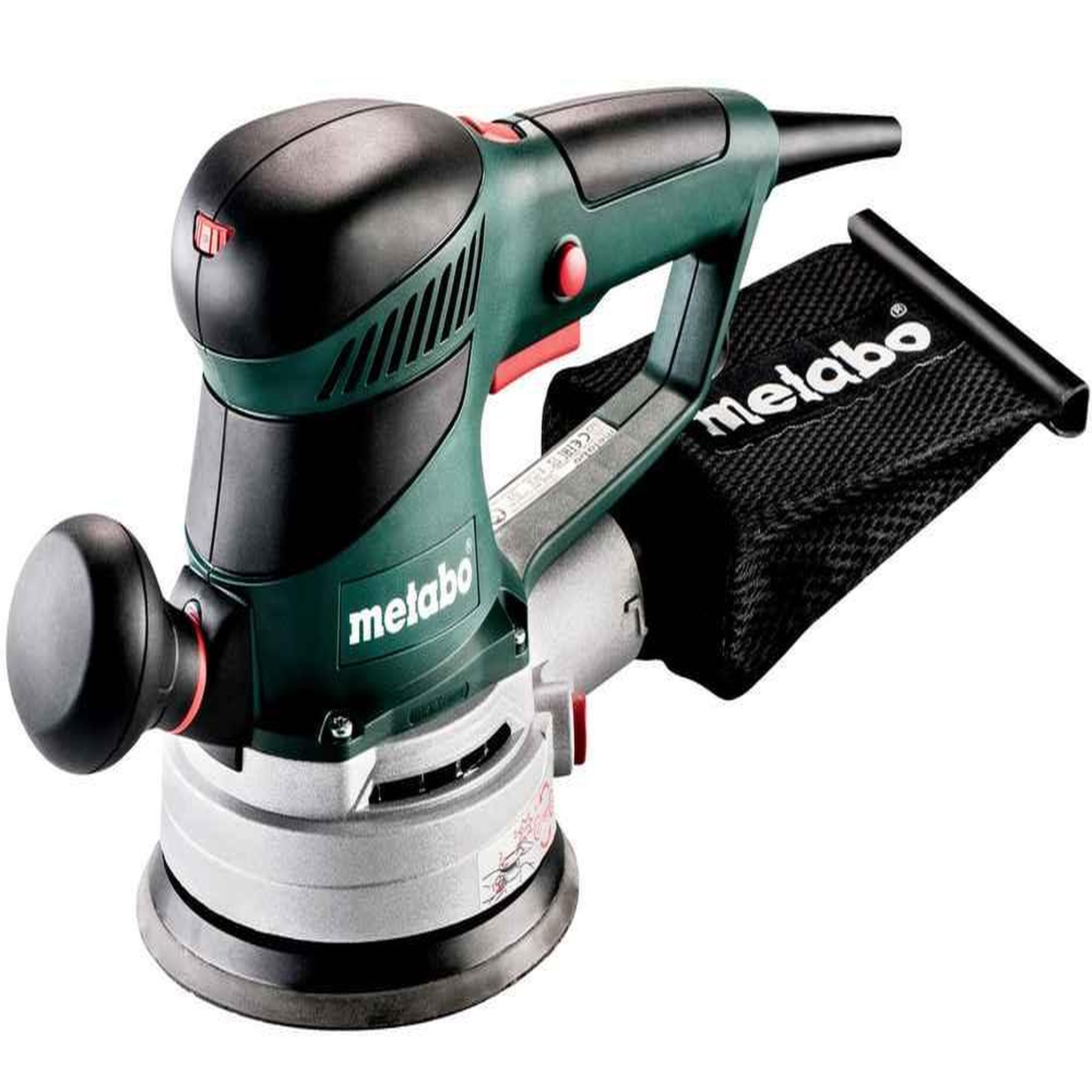 METABO SAS Ponceuse excentrique SXE 450 TurboTec - 350W - Plateau Ø 150 mm - Oscillation 2,8/6,2 mm - Coffret Metabox