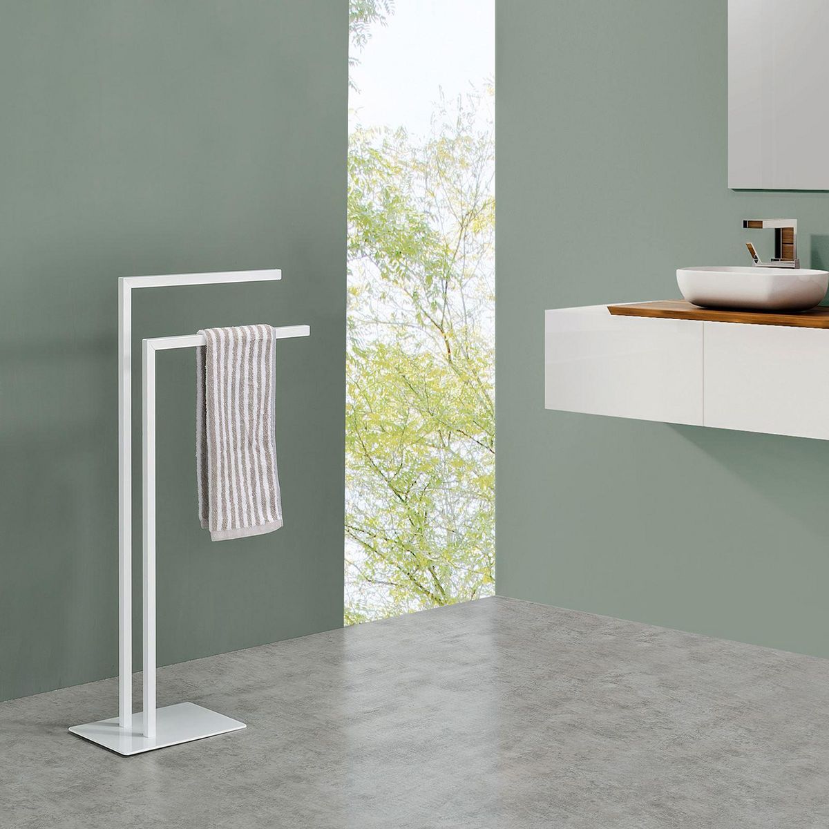 IDIMEX Porte-serviettes ANDREW, en métal