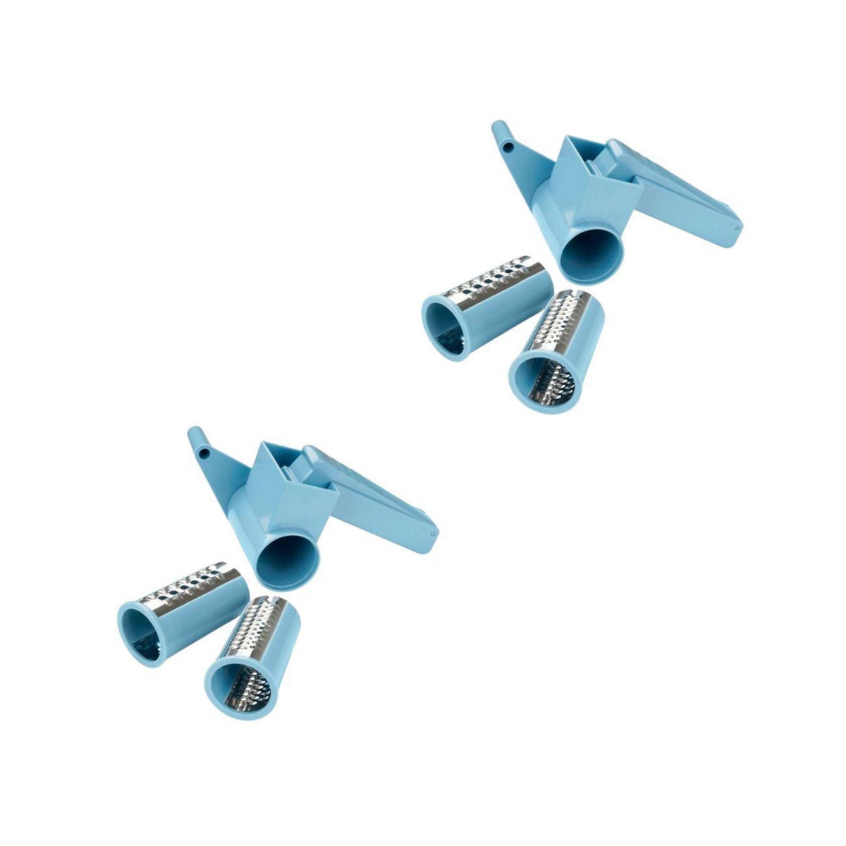 ZENKER Ensemble de 2 Mini moulins râpes pour chocolat Zenker Sweet Sensation