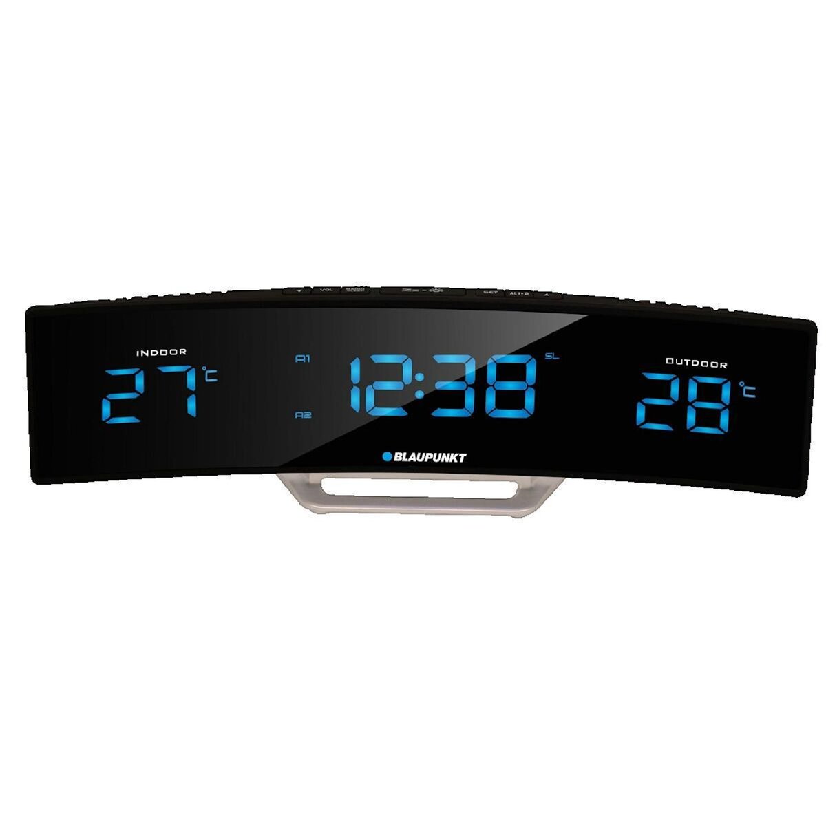 BLAUPUNKT Radio-réveil Blaupunkt CR12BK Moderne avec écran LCD