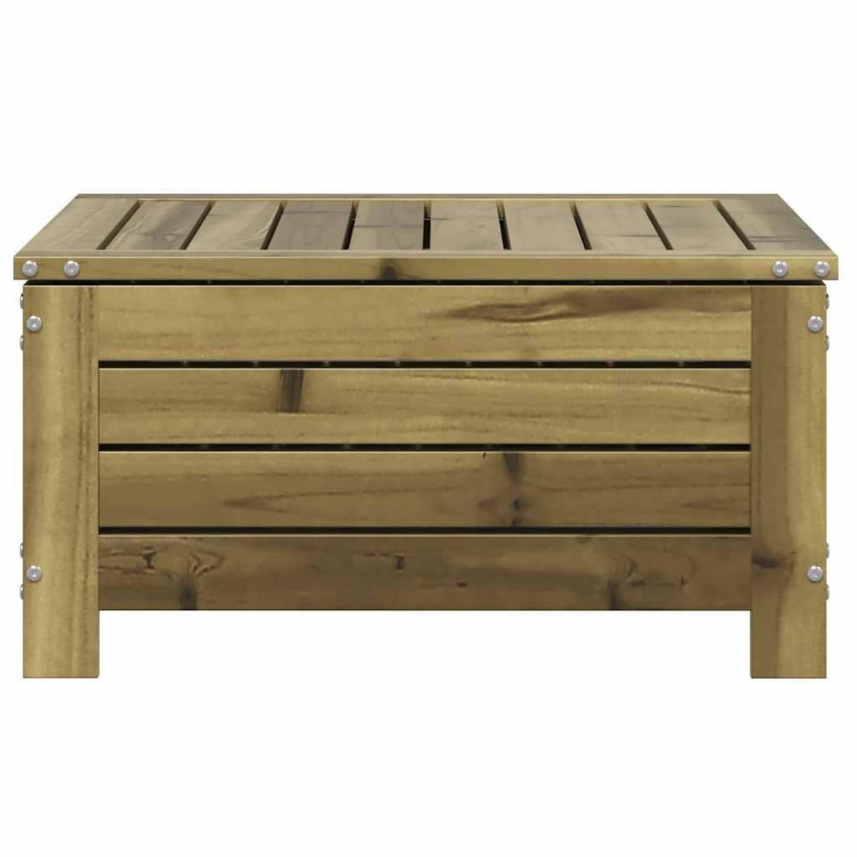 VIDAXL Repose-pied de jardin 62x63,5x32 cm bois de pin impregne