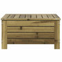Voir la diapositive 5 : VIDAXL Repose-pied de jardin 62x63,5x32 cm bois de pin impregne