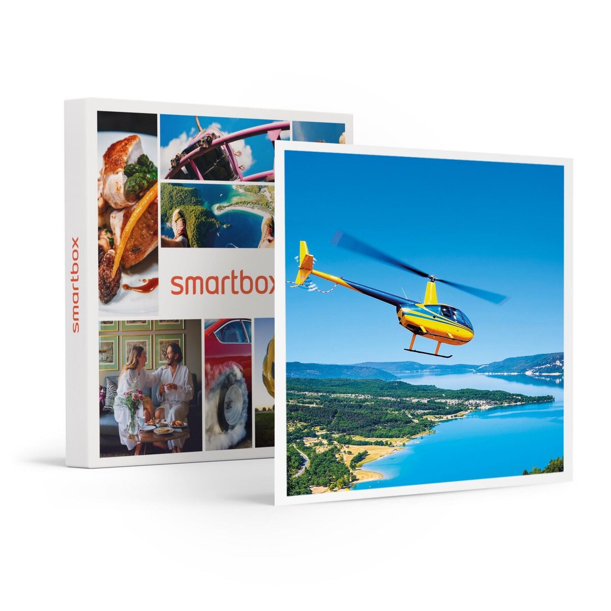Smartbox Vol en hélicoptère pour 1 à 3 personnes en France ou en Europe - Coffret Cadeau Sport & Aventure