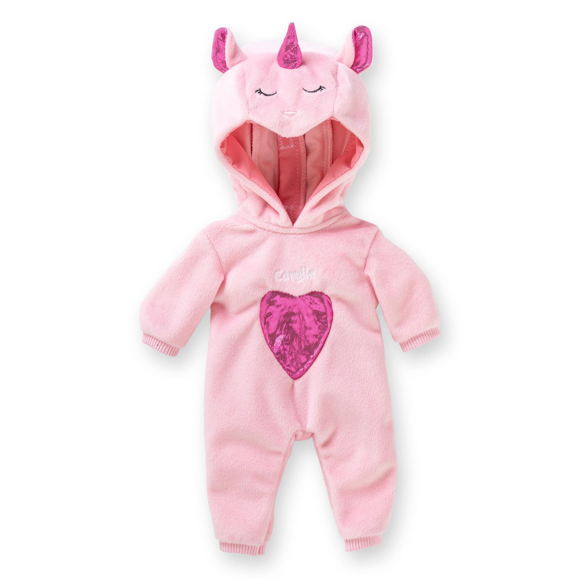 Voir la diapositive 2 : Corolle Pyjama Licorne Rose pour poupée ma Corolle