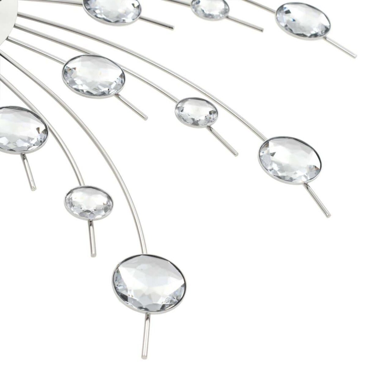 VIDAXL Horloge murale avec mouvement a quartz Design moderne 50 cm