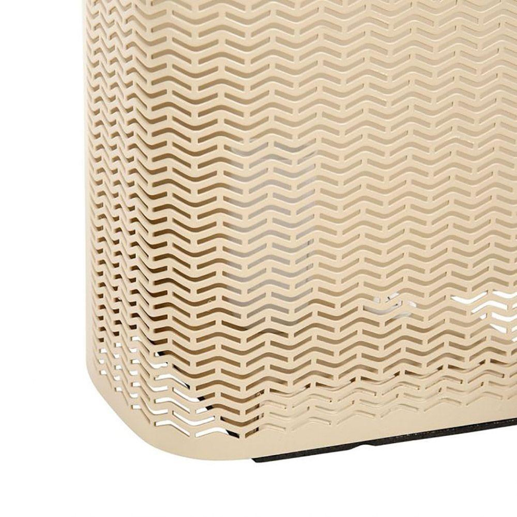 Voir la diapositive 5 : OSTARIA Lampe bureau métal Aladin noisette
