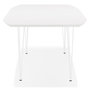 Voir la diapositive 3 : Paris Prix Table de Repas Extensible  Digo  170-270cm Blanc