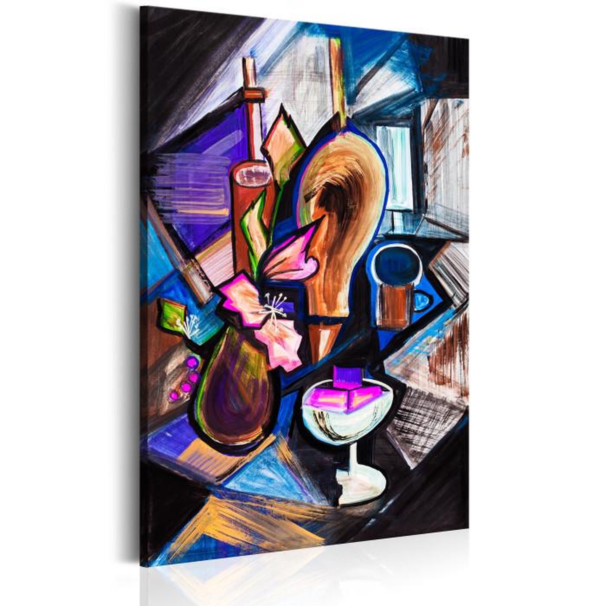 Paris Prix Tableau Imprimé  Jazz Club. Coloris disponibles : Multicolore