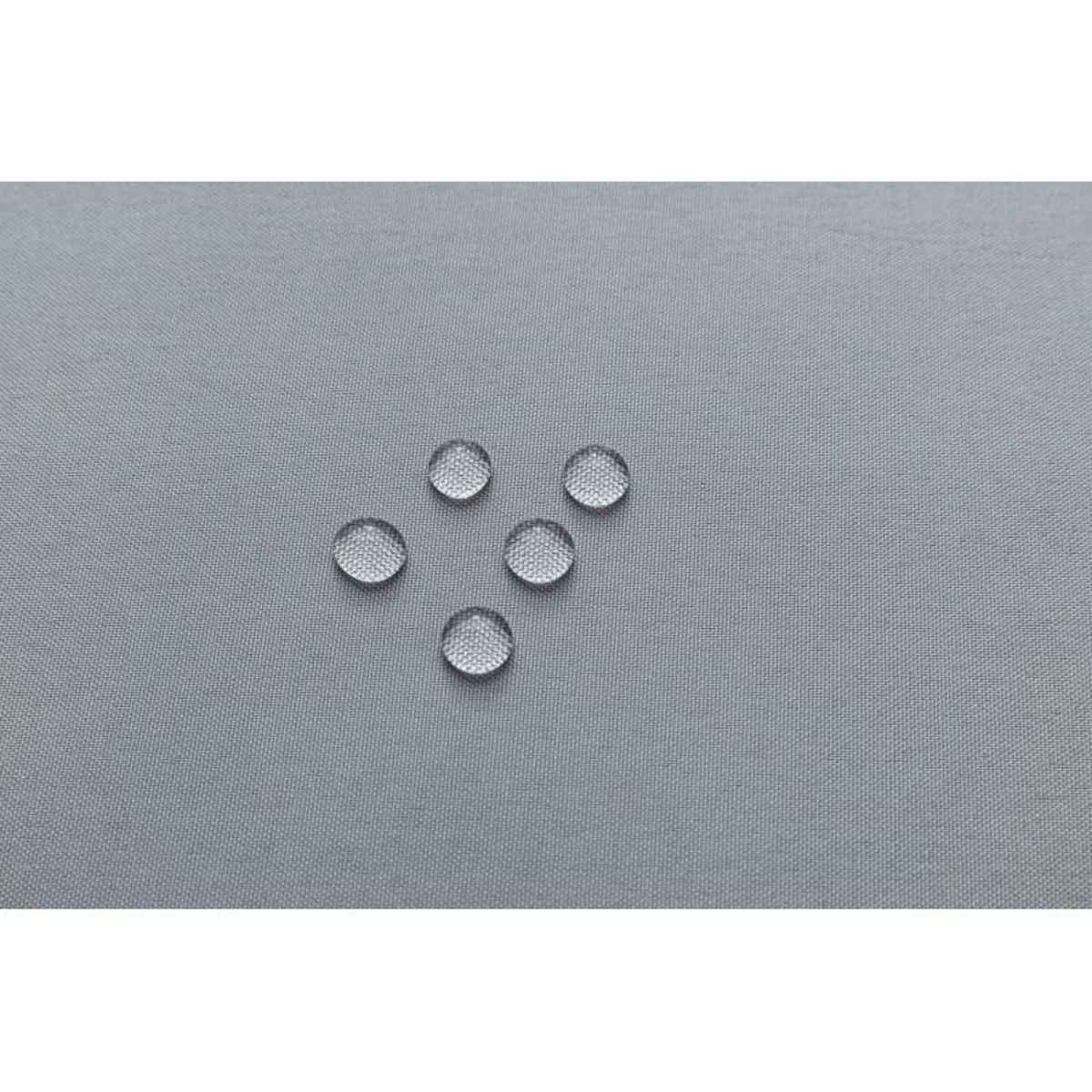 UNIVERS DECOR Nappe antitache unie Perle rectangulaire 145 x 240 cm