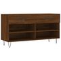 Voir la diapositive 2 : VIDAXL Banc à chaussures chêne marron 102x35x55 cm bois d ingénierie