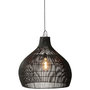 Voir la diapositive 3 : Paris Prix Abat-Jour Poire en Rotin  Lyna  83cm Noir