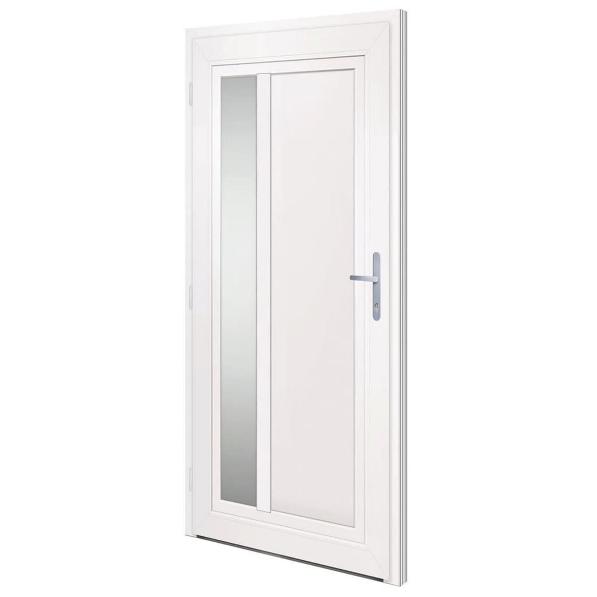 VIDAXL Porte d'entree Blanc 98x200 cm PVC