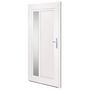 Voir la diapositive 4 : VIDAXL Porte d'entree Blanc 98x200 cm PVC