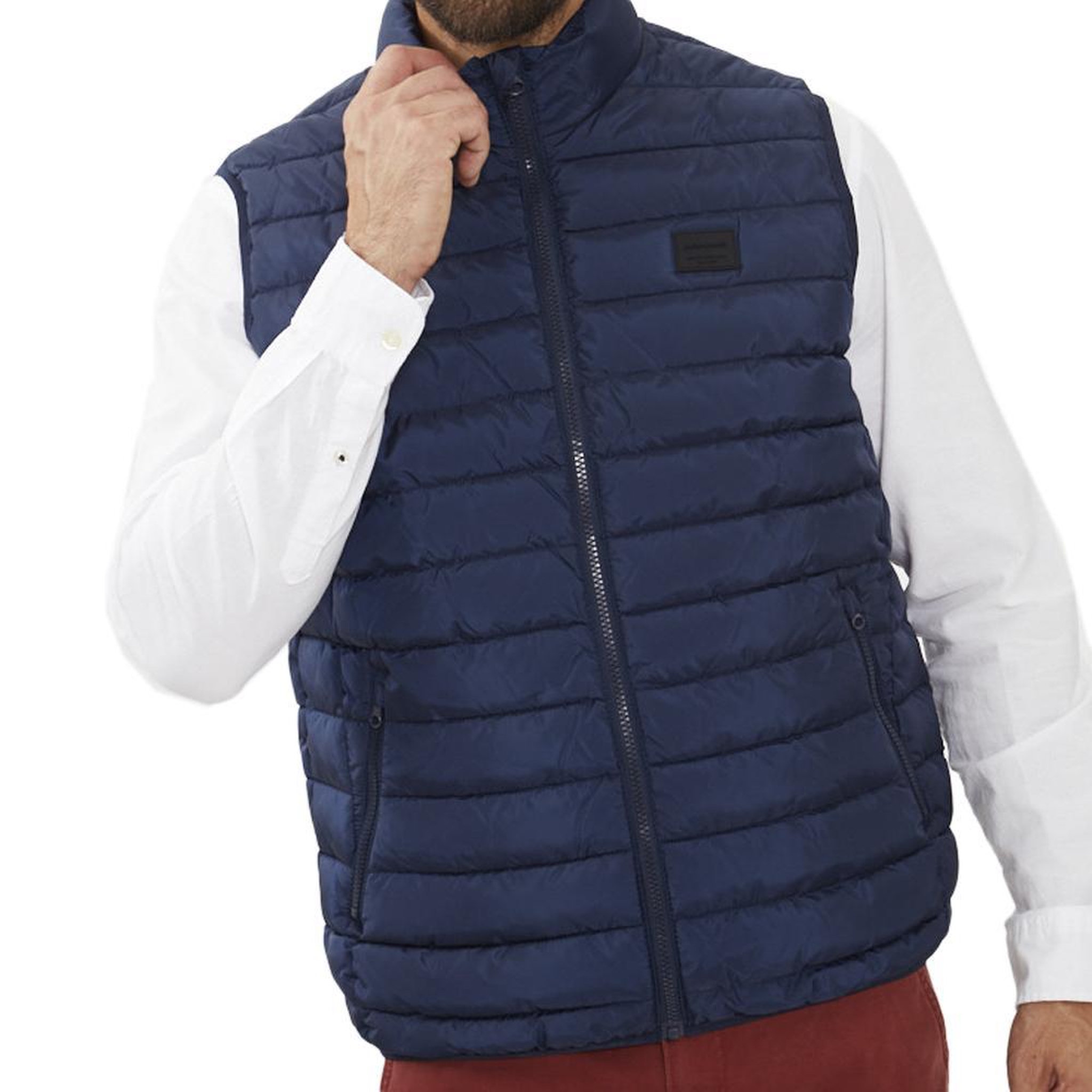 Voir la diapositive 1 : Jack & Jones Doudoune Sans Manches Marine Homme Jack & Jones Warmer