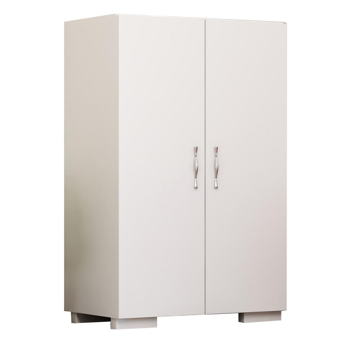 CONCEPT USINE Meuble à chaussures - 4 rangements - blanc TIA