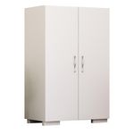 CONCEPT USINE Meuble à chaussures - 4 rangements - blanc TIA