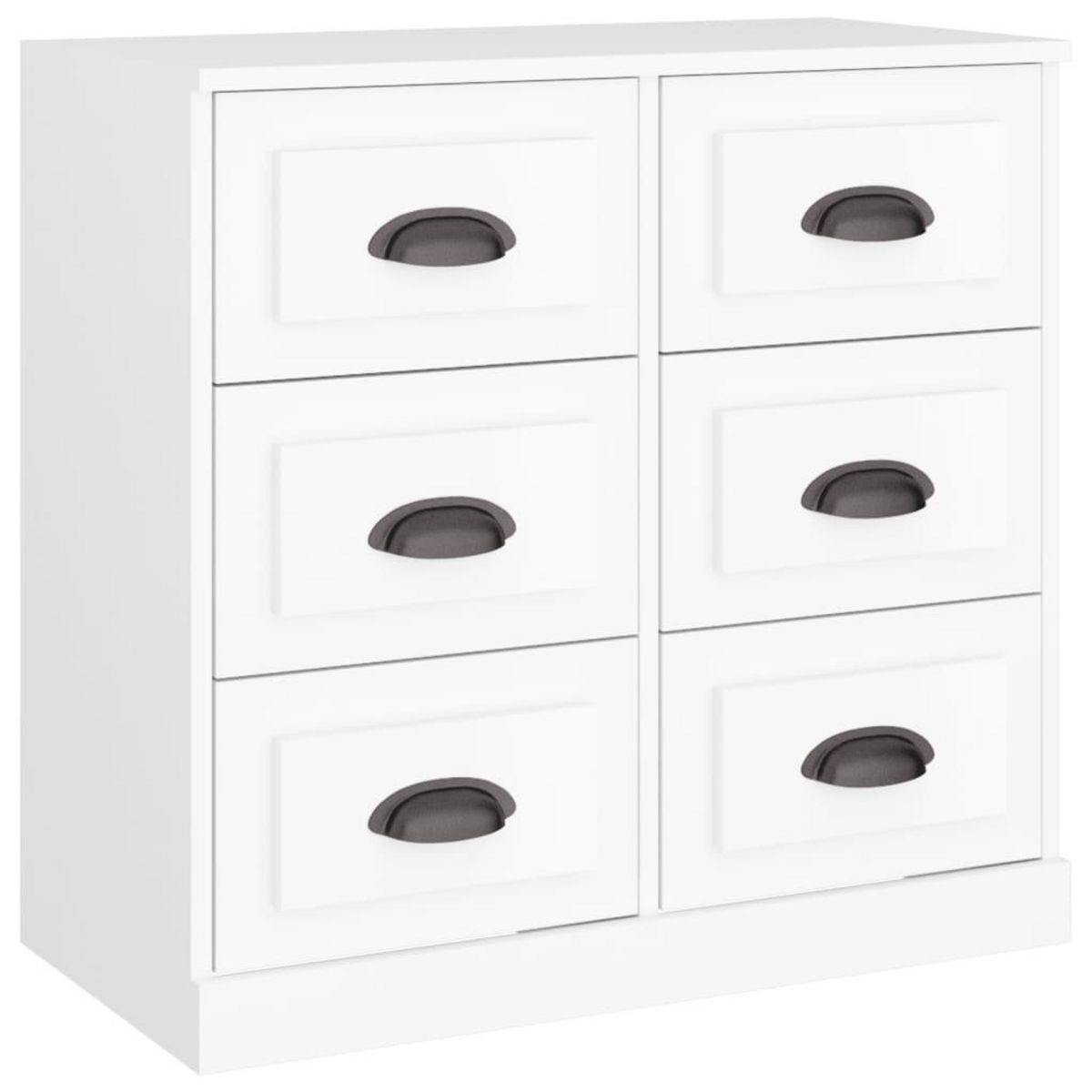 VIDAXL Buffet blanc 70x35,5x67,5 cm bois d'ingenierie