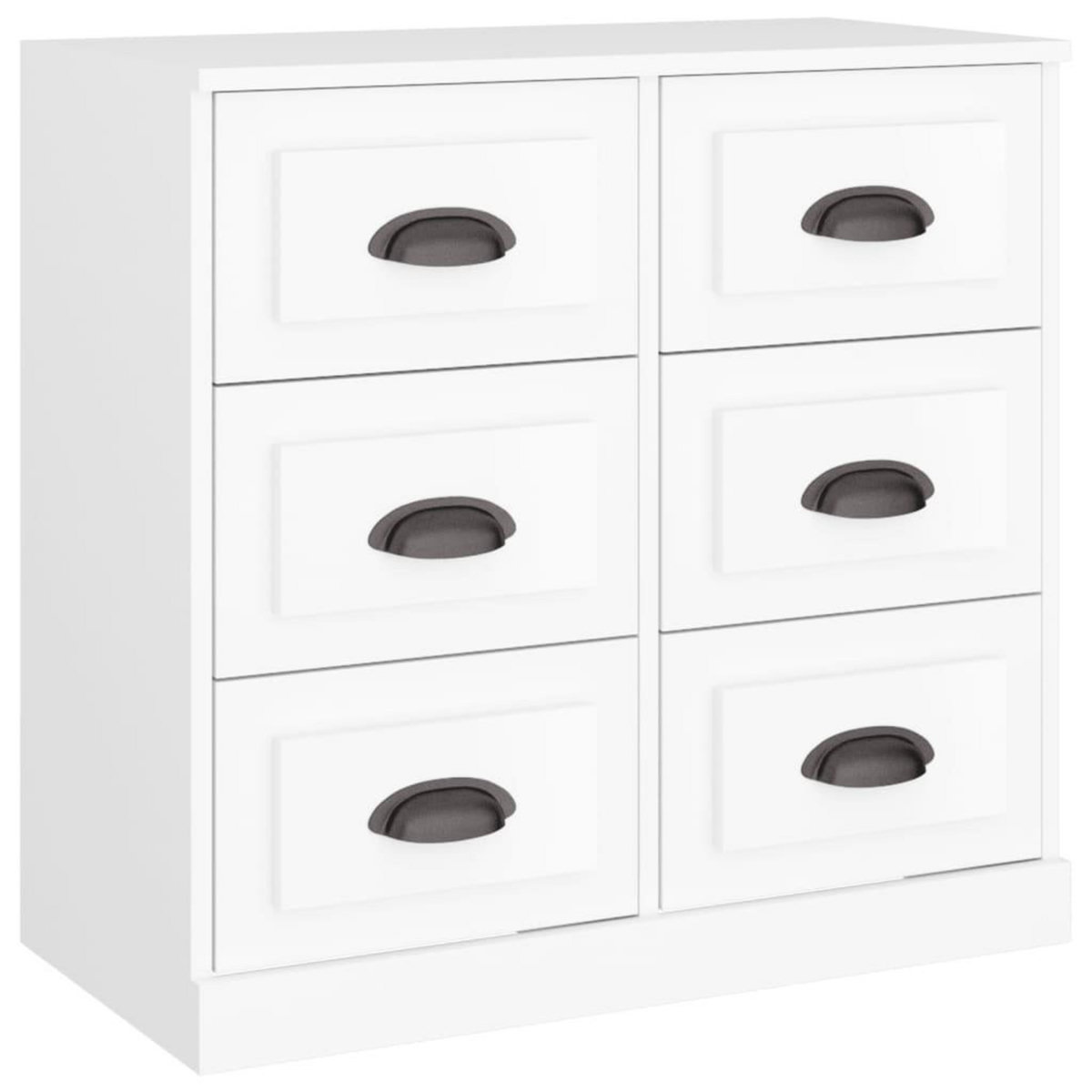 VIDAXL Buffet blanc 70x35,5x67,5 cm bois d'ingenierie
