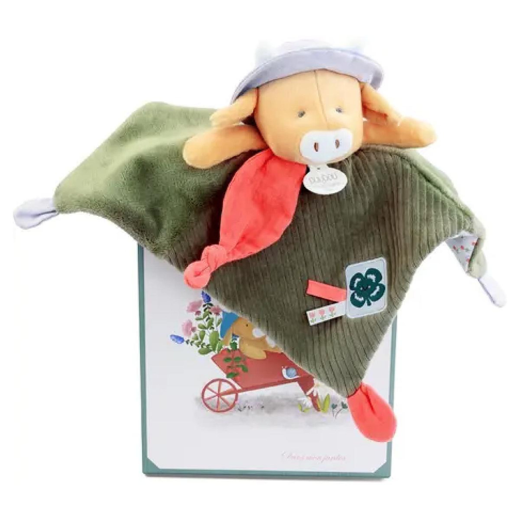 DOUDOU ET COMPAGNIE Aneth la vache - doudou plat