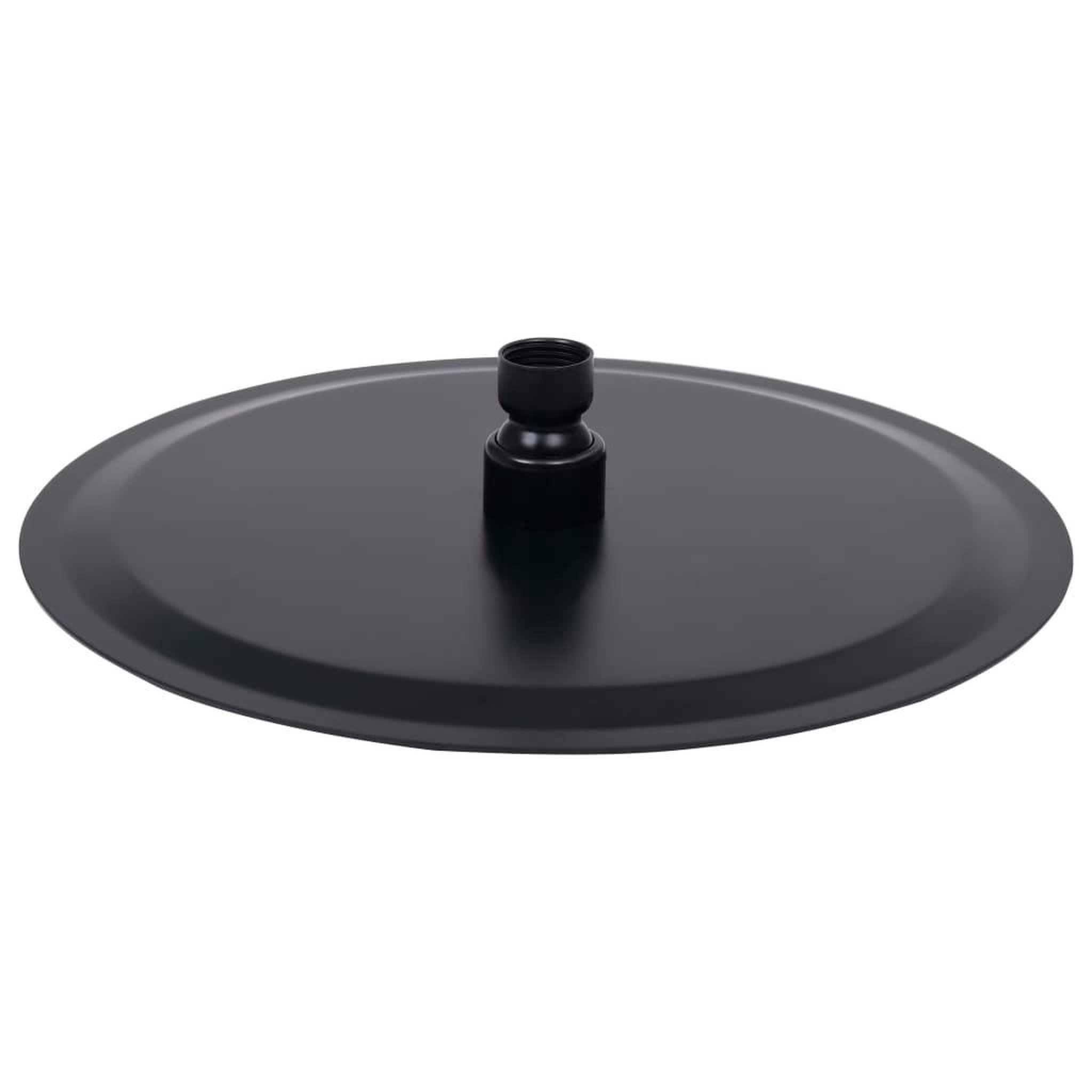 Voir la diapositive 4 : VIDAXL Pomme de douche pluie Acier inoxydable 25 cm Ronde Noir