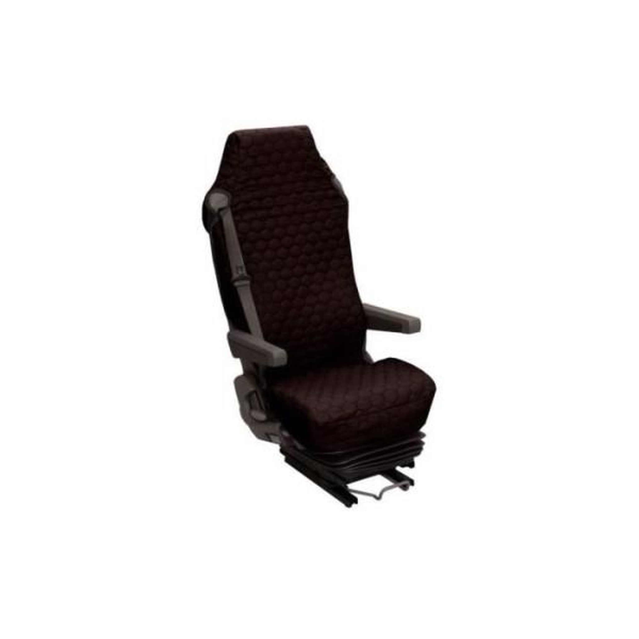 Voir la diapositive 2 : HTC EQUIPEMENT Housse Universelle pour Siege Camion Coton Matelasse Noir