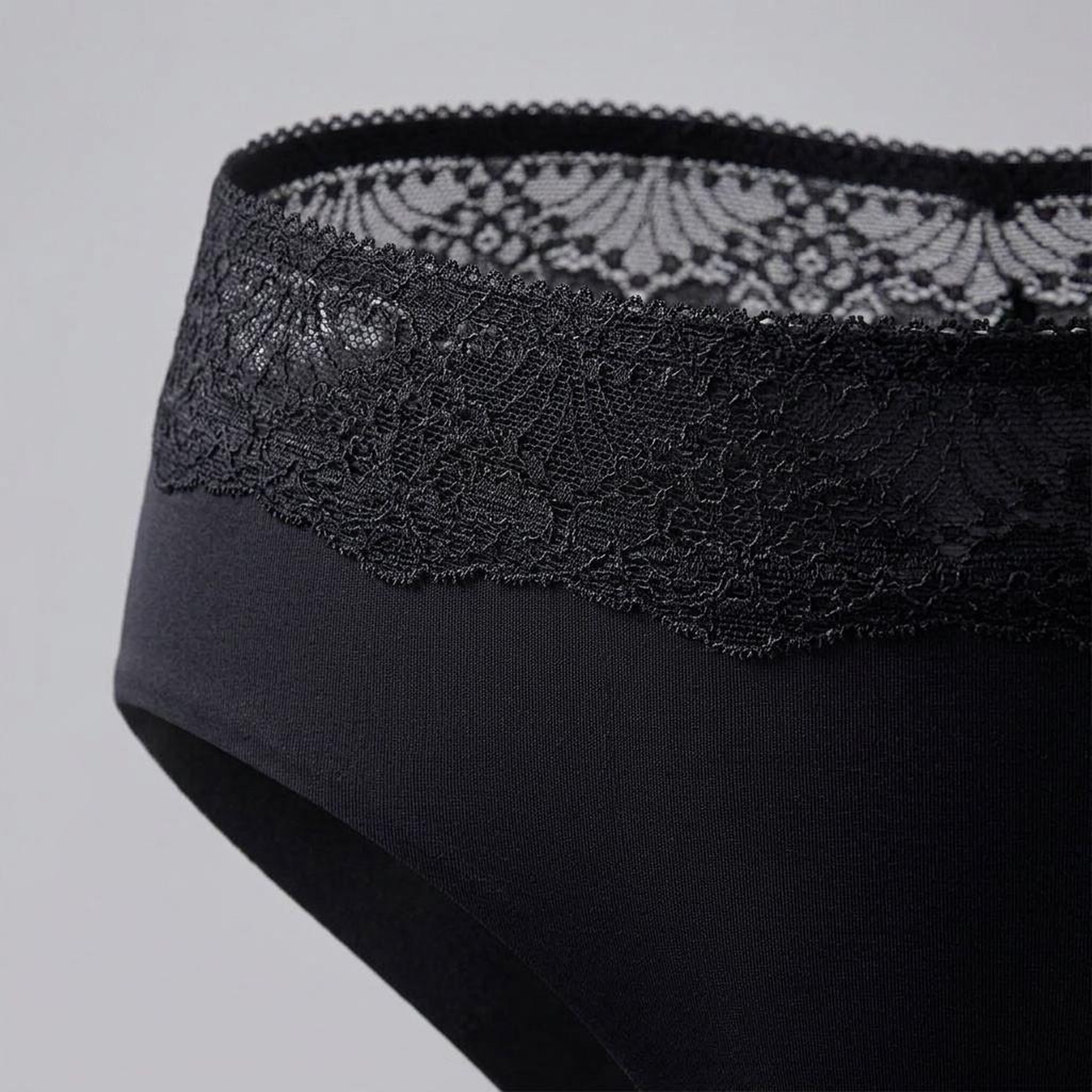 Voir la diapositive 6 : OZABI OZABI Pack de Culottes Femme Gainantes Dentelle Invisible – Lot de 4