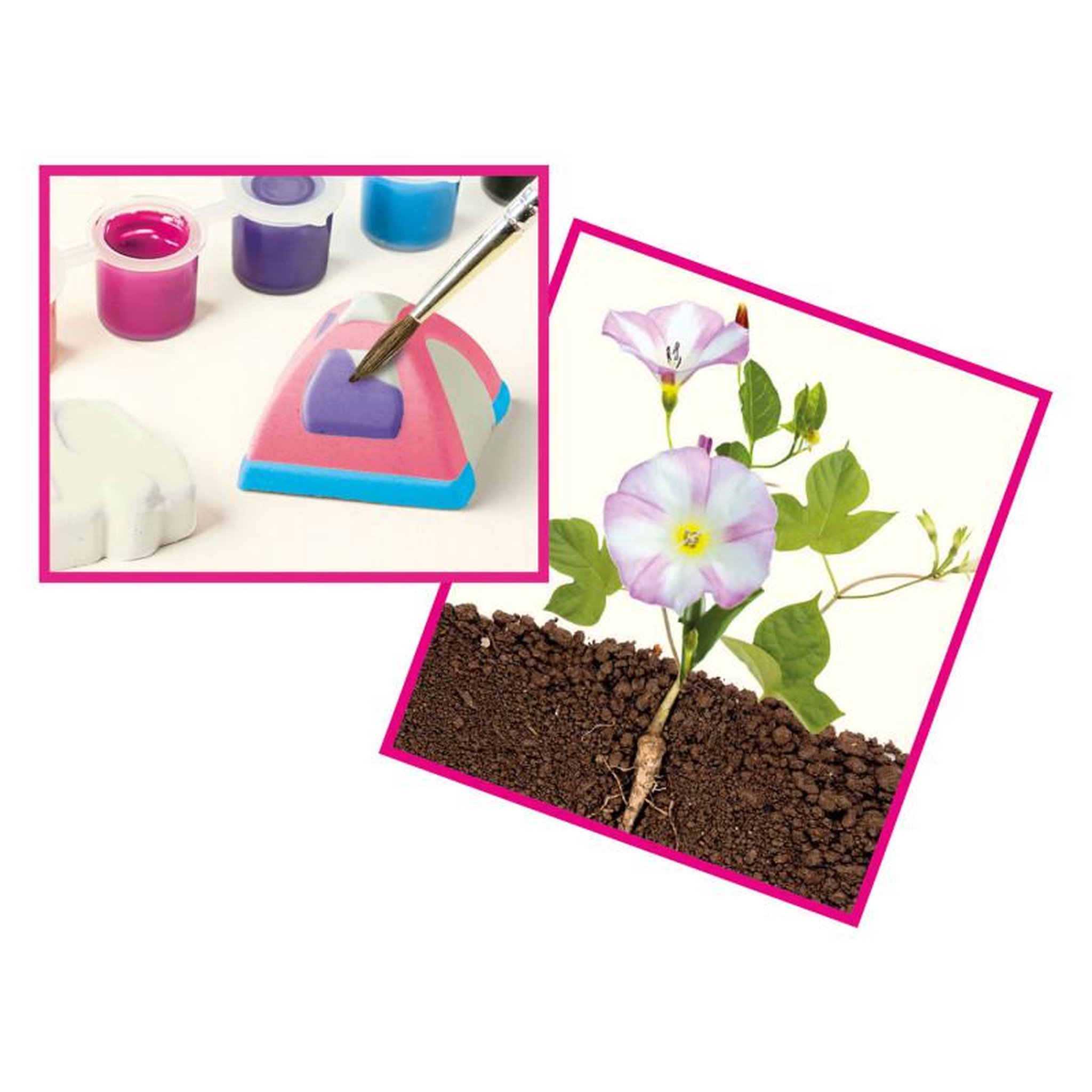 Voir la diapositive 4 : CLEMENTONI Clementoni Barbie Terrarium Craft Set 19303