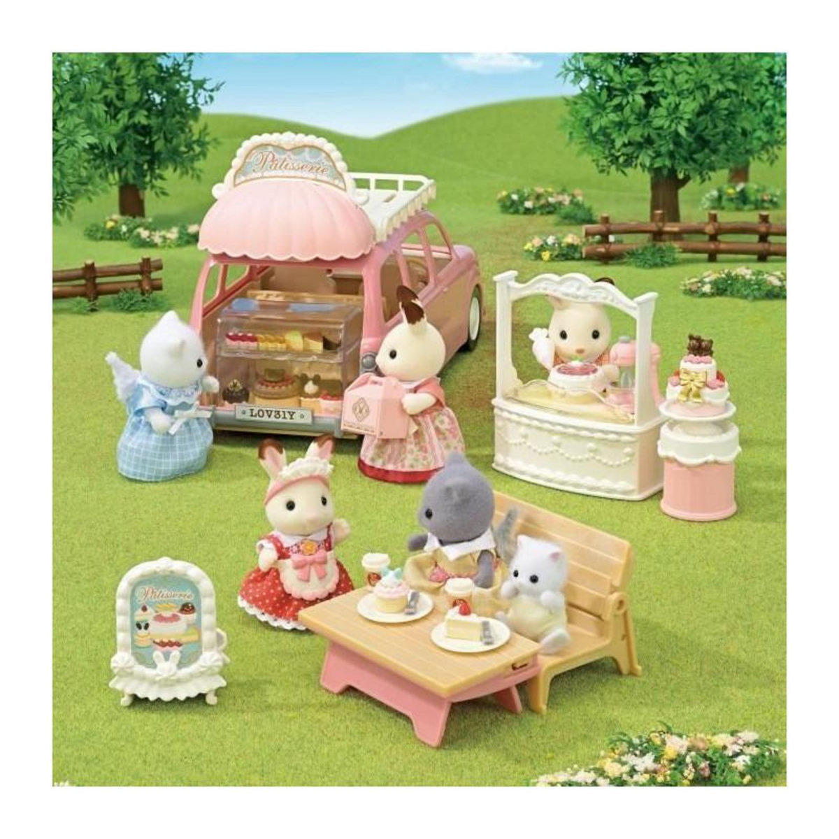 Sylvanian Families Le coffret pâtisserie - SYLVANIAN FAMILIES - 5807