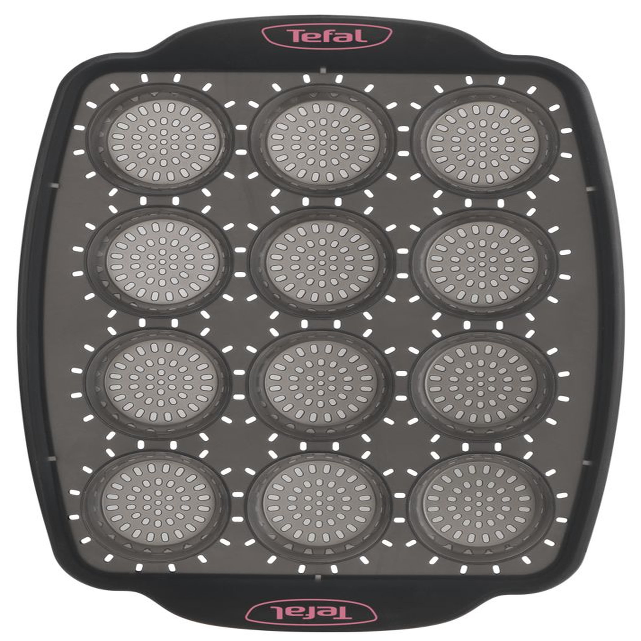 Voir la diapositive 2 : TEFAL Plaque 12 mini muffins CRISPYBAKE silicone