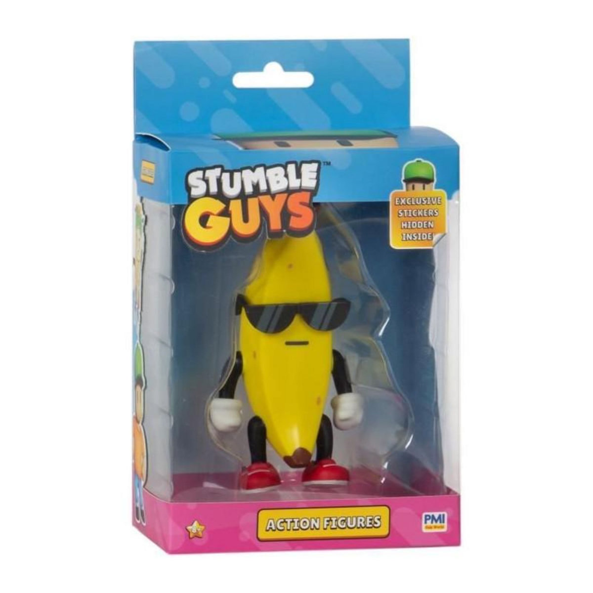 BANDAI BANDAI - Stumble Guys - Figurine 11 cm - Banana Guy