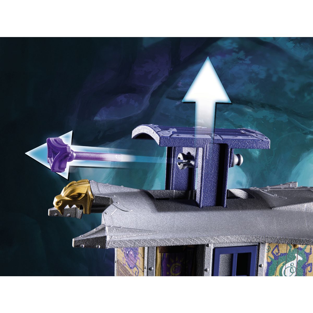 PLAYMOBIL 70903 - Novelmore Marchand et chariot