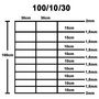 Voir la diapositive 5 : VIDAXL Cloture de jardin Acier galvanise Argente 50x1 m