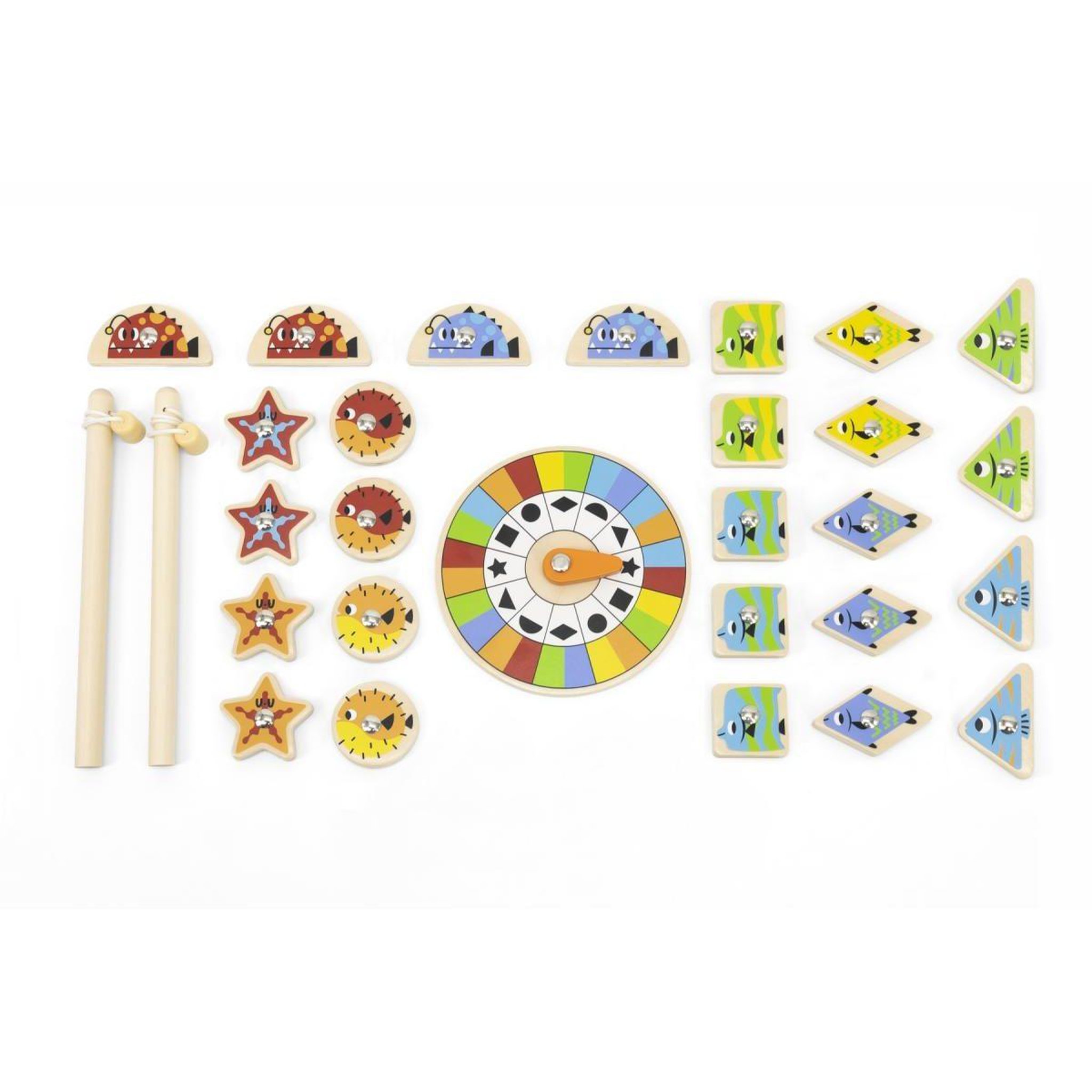 Voir la diapositive 2 : VIGA Jeu de pêche magnétique  44673