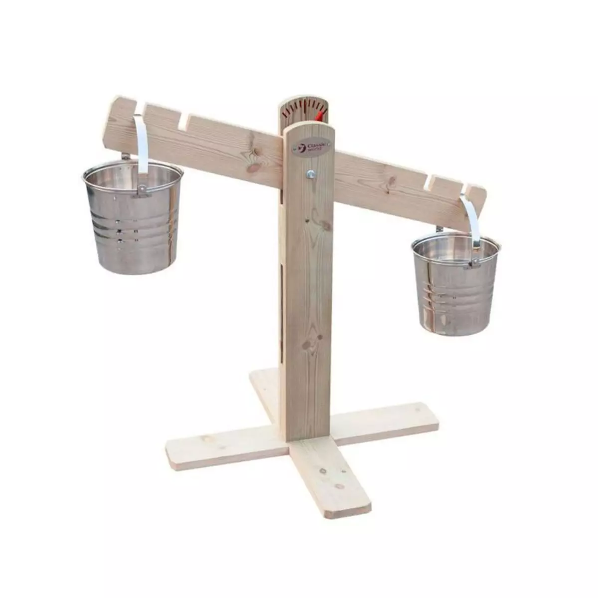 CLASSIC WORLD Classic World Wooden Sandbox Scale with Buckets