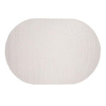 Paris Prix Tapis Déco Ovale  Vince Solar  240x340cm Blanc