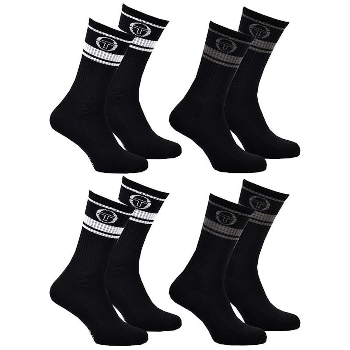 SERGIO TACCHINI Chaussettes TENNIS SERGIO TACCHINI Lot de 4 Paires