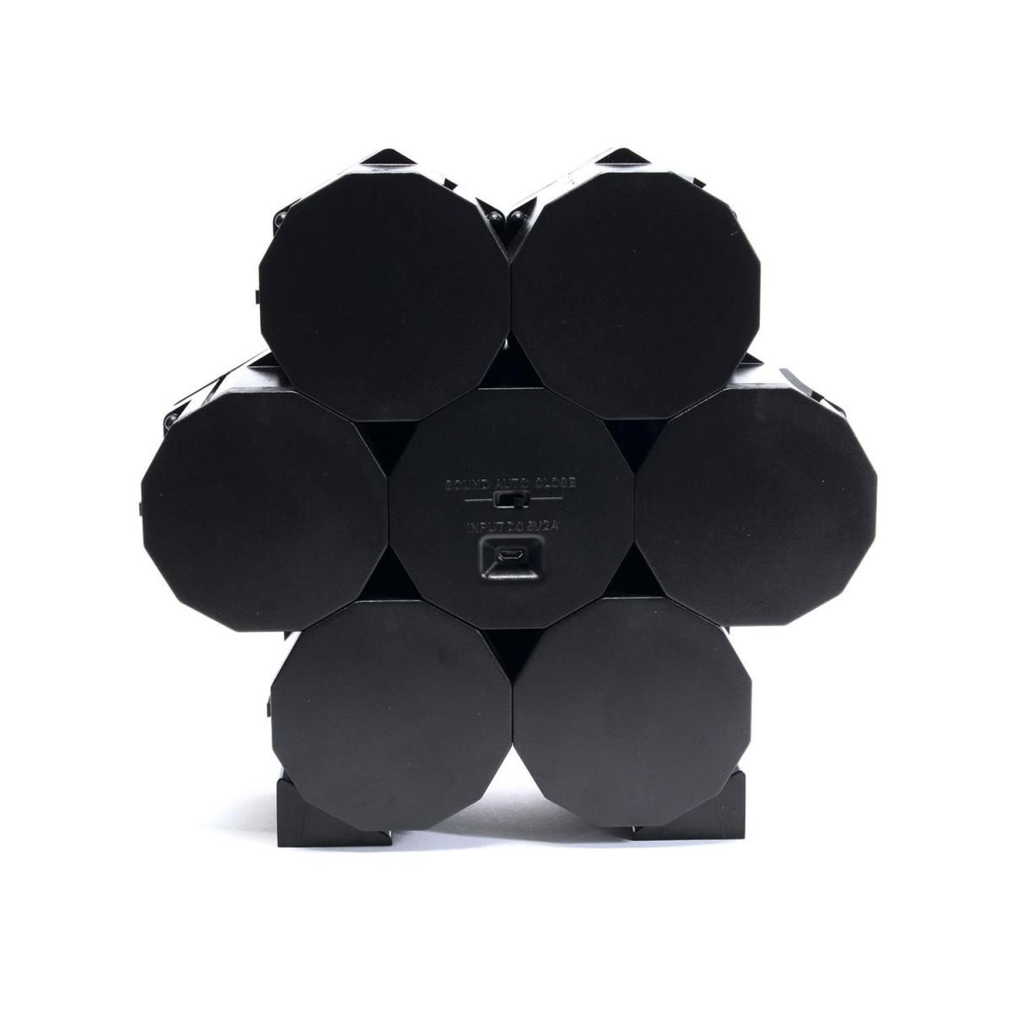 Voir la diapositive 3 : PARTY TIME Enceinte sans fil & projecteur  disco  25cm noir