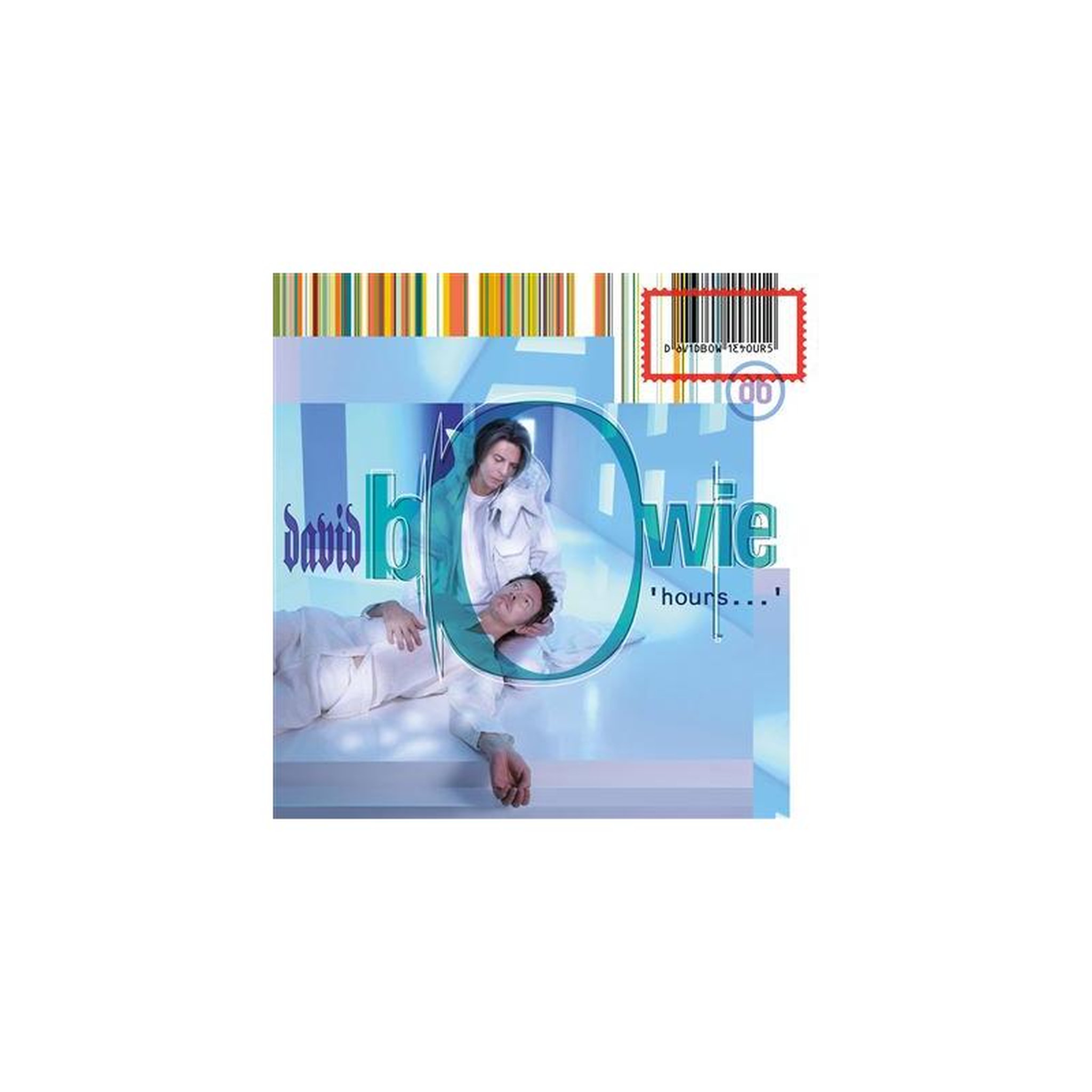Vinyle 33 t 30 cm david bowie « hours » pochettes album, couverture collage photo et typographie