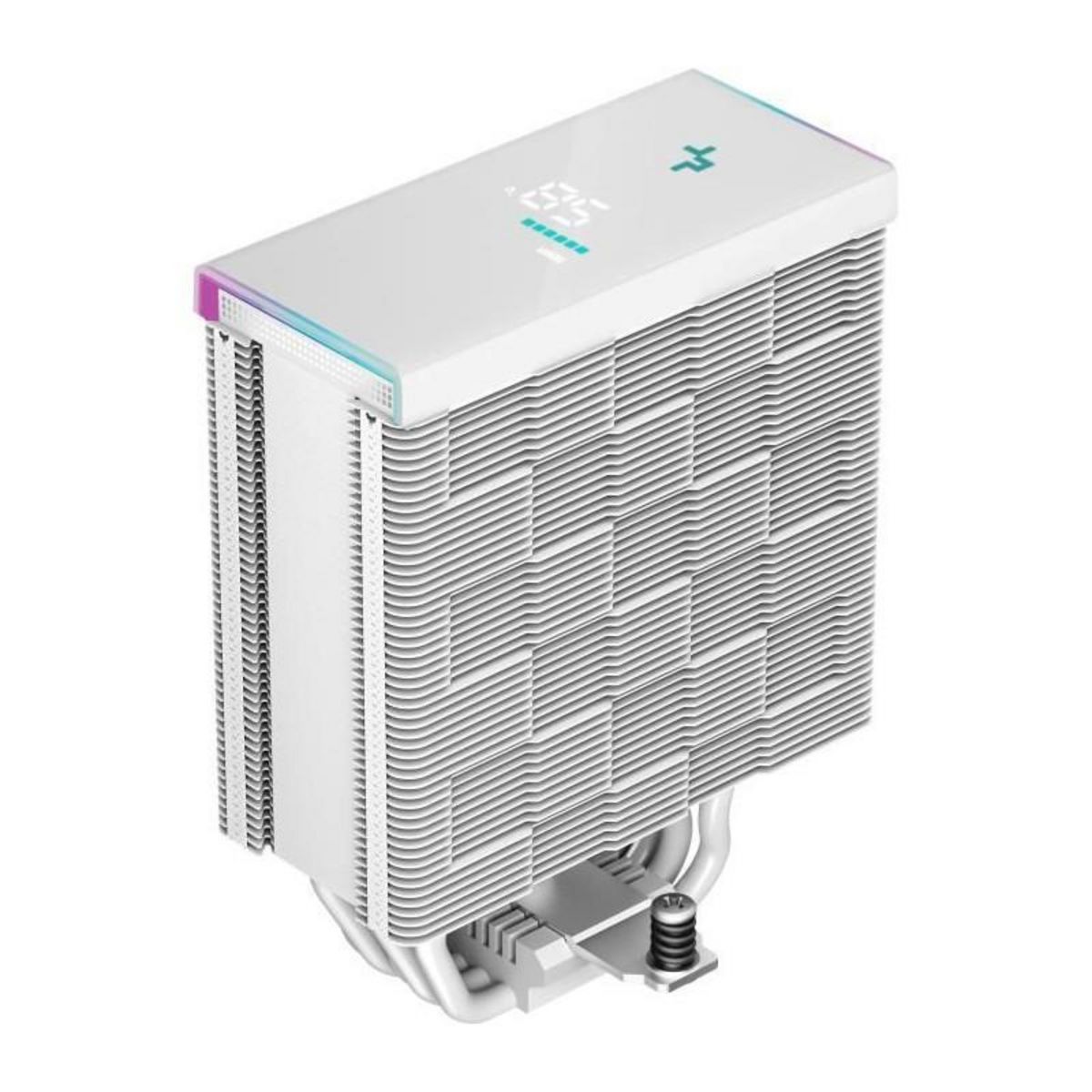 Deepcool DEEPCOOL - AK500S Digital (Blanc) - Ventirad CPU - 1x120mm - ARGB - Afficheur Digital
