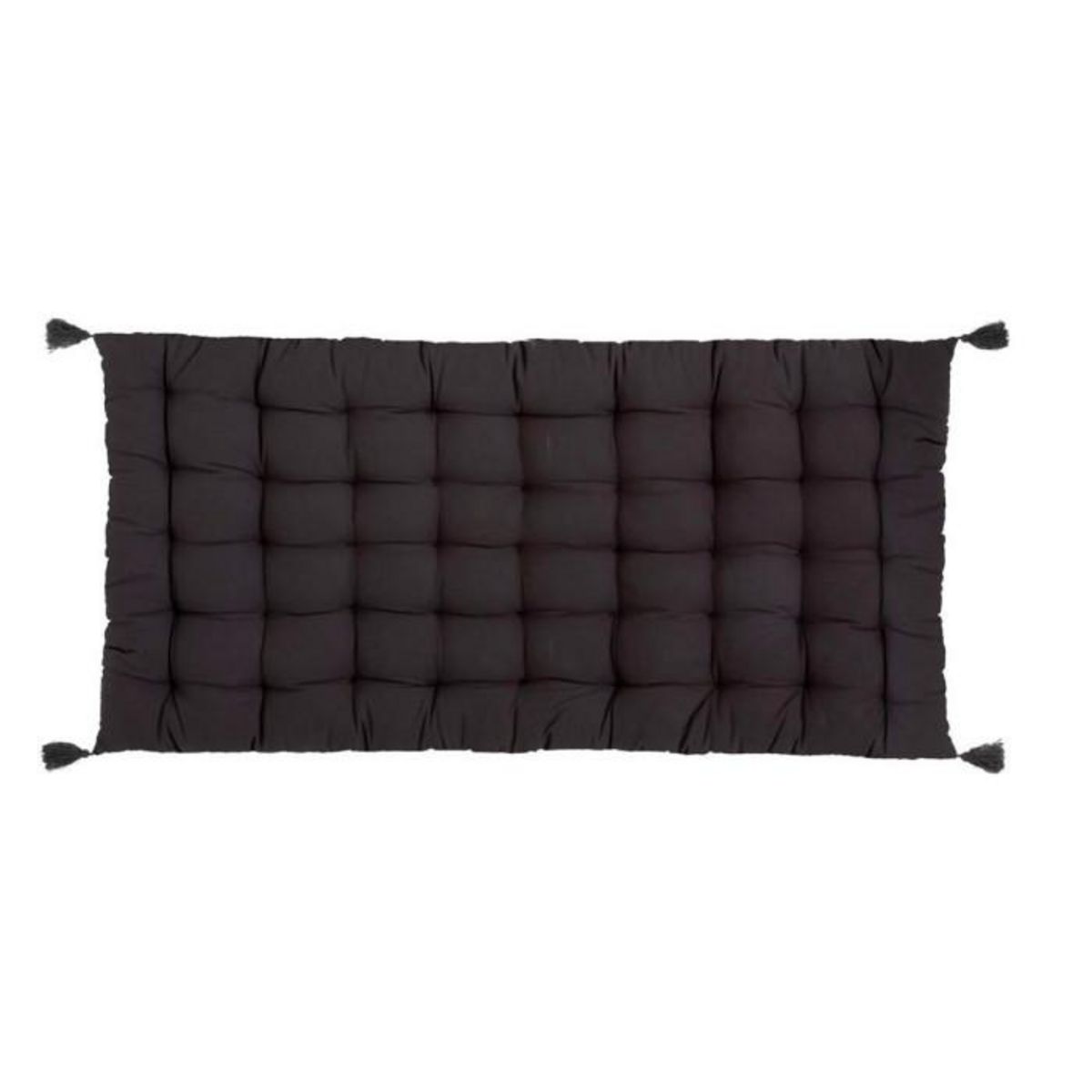 ATMOSPHERA Matelas de Sol 4 Pompons  Otto  60x120cm Gris