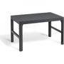 Voir la diapositive 6 : ALLIBERT by KETER Salon de jardin avec table basse 2 en 1 - en résine - Allibert by KETER - 6 personnes - SanRemo - Gris graphite