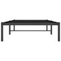 Voir la diapositive 5 : VIDAXL Cadre de lit metal sans matelas noir 90x200 cm