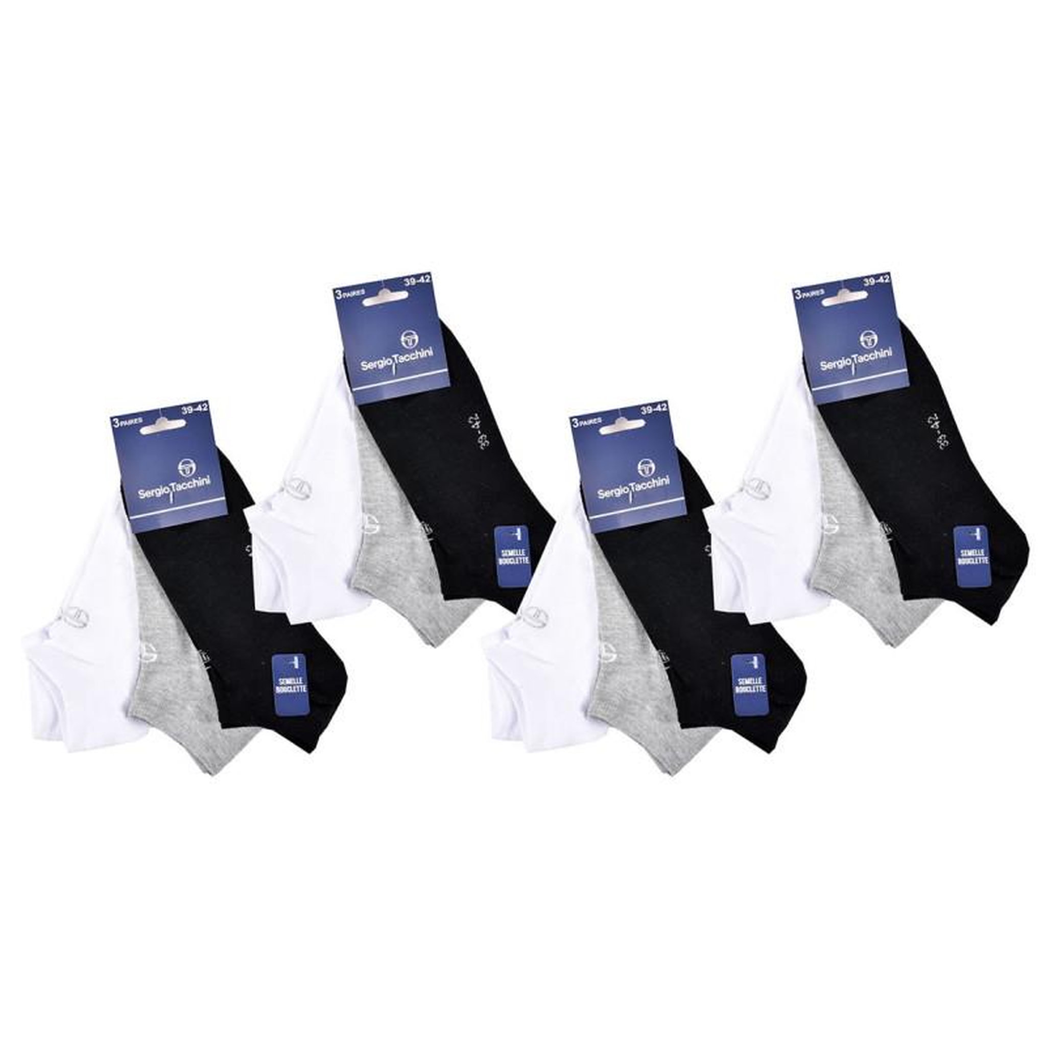 Voir la diapositive 3 : SERGIO TACCHINI Chaussettes Homme SNEAKER SERGIO TACCHINI