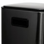 Voir la diapositive 5 : FIVE Poubelle de Cuisine à Pédale en Métal  Delta  30L Carbonne