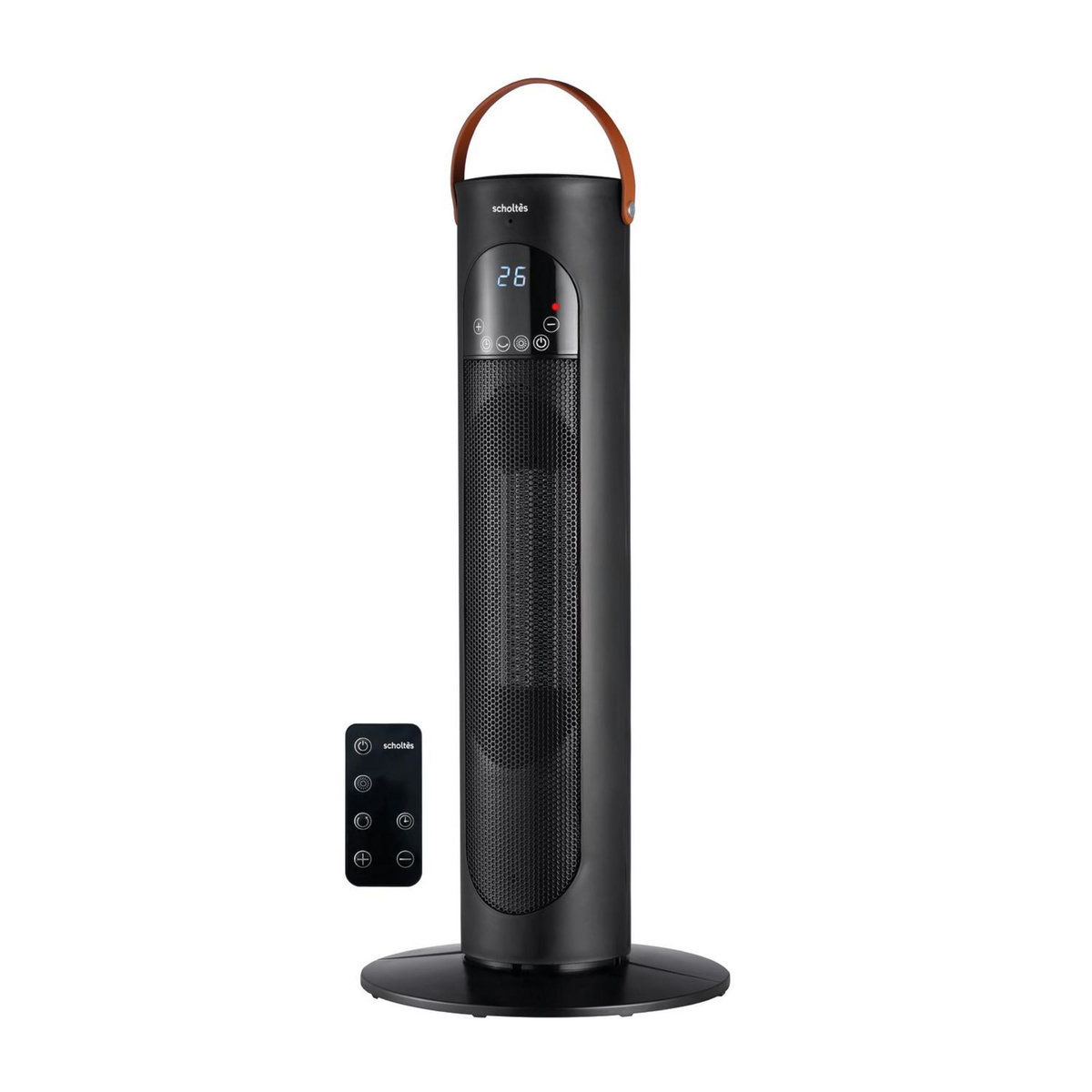 Scholtes Chauffage soufflant 2000w noir - scst455n