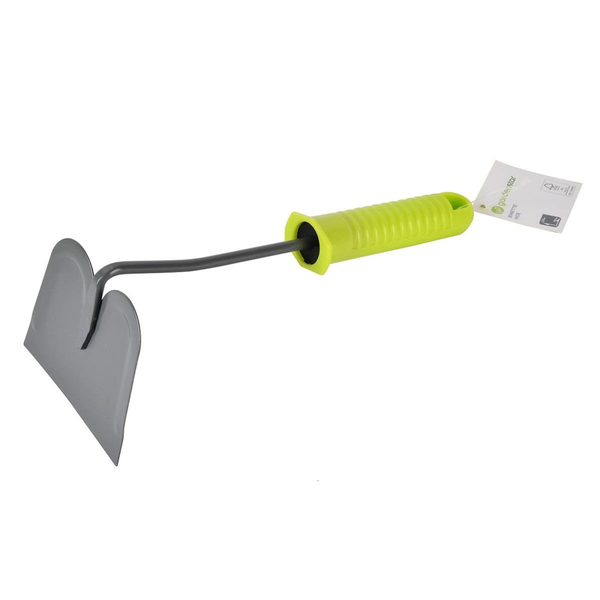 GARDENSTAR Houe avec manche plastique  - 22x10 cm